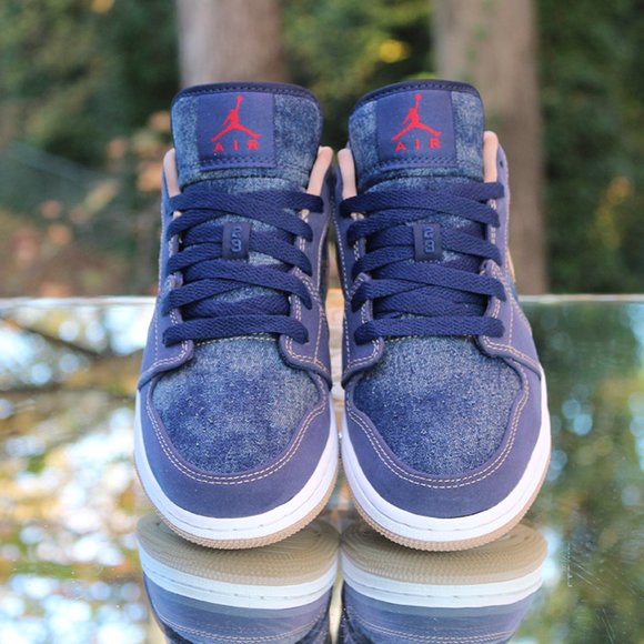 Air Jordan 1 Low Denim - Picture 8 of 16